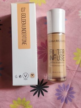 Foundation Makiup Coverage Tone Golden Undertone